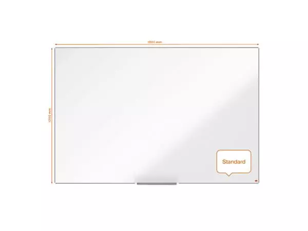 Een Whiteboard Nobo Impression Pro 120x180cm emaille koop je bij De Rijk Kantoorshop