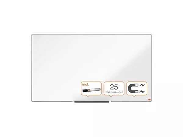 Een Whiteboard Nobo Impression Pro Widescreen 69x122cm emaille koop je bij De Joma BV