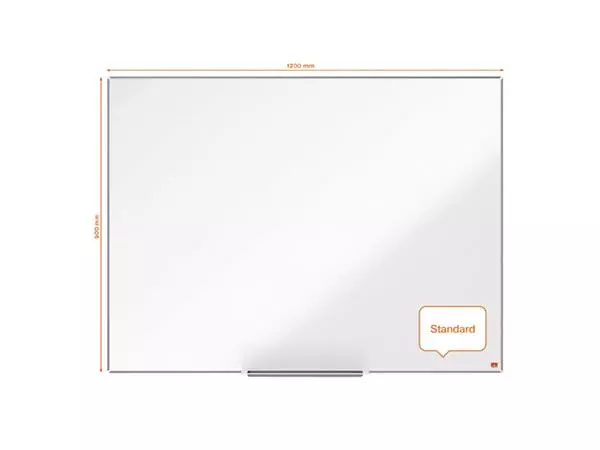 Een Whiteboard Nobo Impression Pro 90x120cm emaille koop je bij De Rijk Kantoorshop