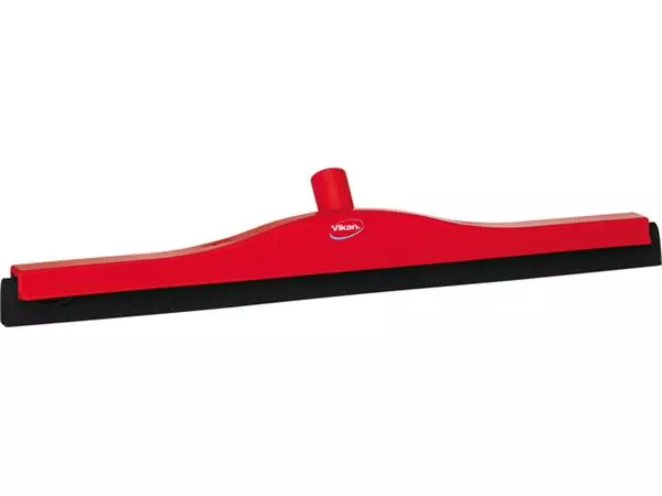 Een Vloertrekker Vikan vaste nek 60cm rood zwart koop je bij Romijn Office Supply