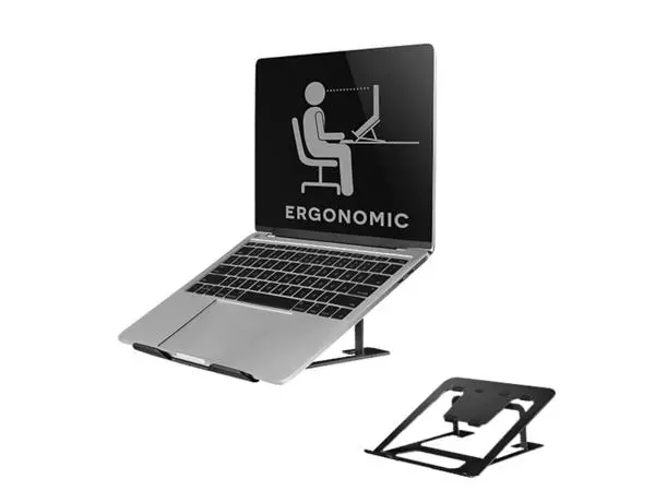 Een Laptopstandaard Neomounts NSLS085 zwart koop je bij De Joma BV