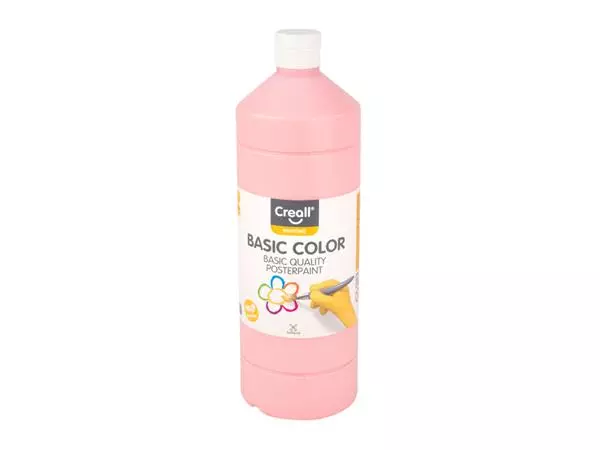 Een Plakkaatverf Creall basic roze 1000ml koop je bij Avoux