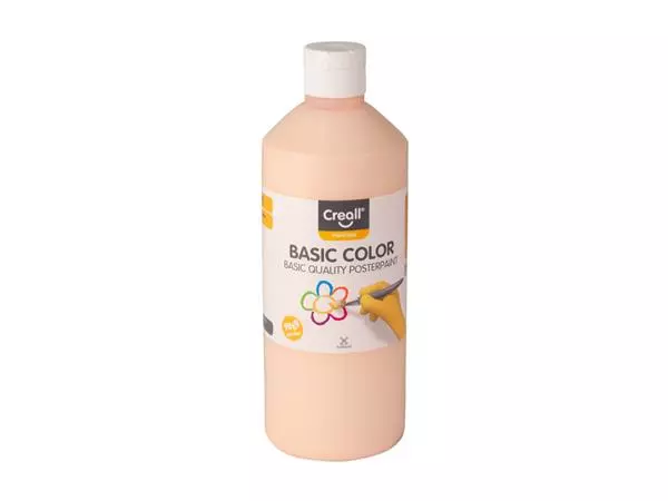 Een Plakkaatverf Creall basic 93 pasteloranje 500ml koop je bij Jacobs