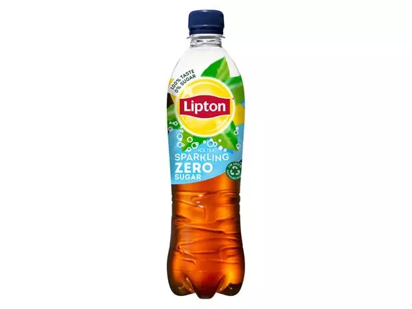 Een Frisdrank Lipton Ice Tea sparkling zero petfles 500ml koop je bij Kantorice office & business supplies