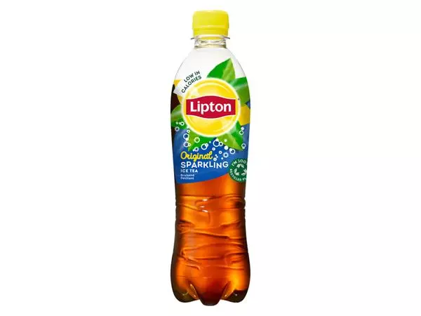 Een Frisdrank Lipton Ice tea sparkling petfles 500ml koop je bij De Rijk Kantoorshop