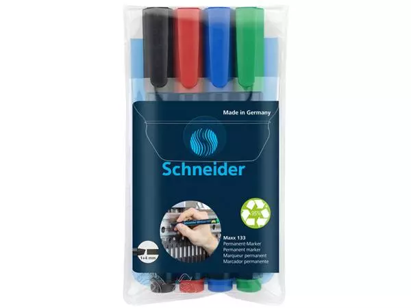 Een Viltstift Schneider Maxx 133 beitel 1-4mm assorti koop je bij De Joma BV