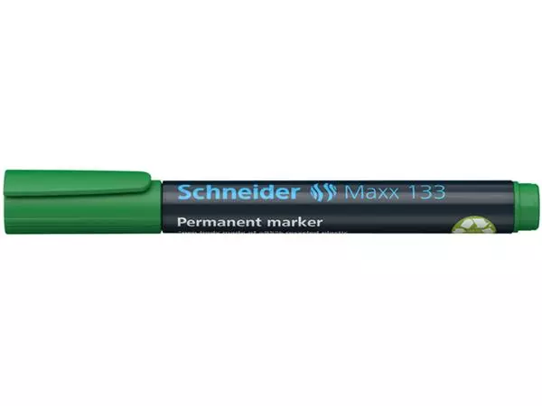 Een Viltstift Schneider Maxx 133 beitel 1-4mm groen koop je bij De Rijk Kantoorshop