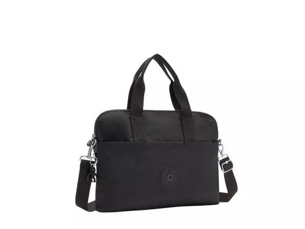 Een Laptoptas Kipling Elsil black noir koop je bij Deska Alles voor Kantoor