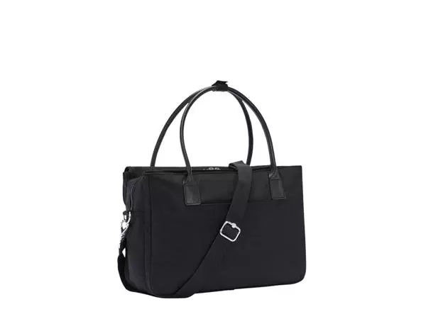 Een Laptoptas Kipling Superworker S B black noir koop je bij De Rijk Kantoorshop