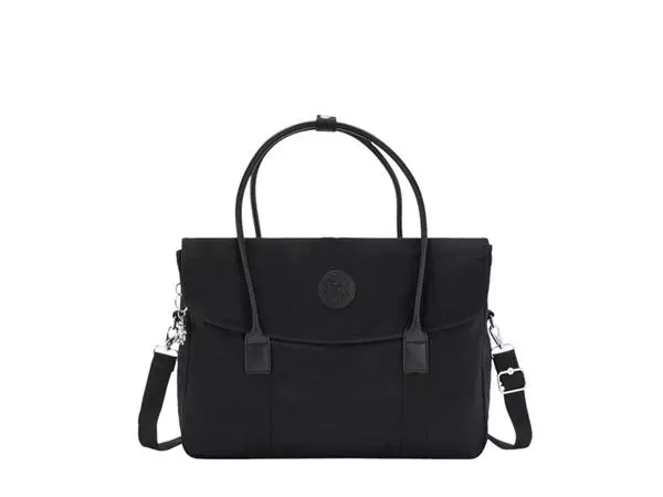 Een Laptoptas Kipling Superworker black noir koop je bij De Rijk Kantoorshop