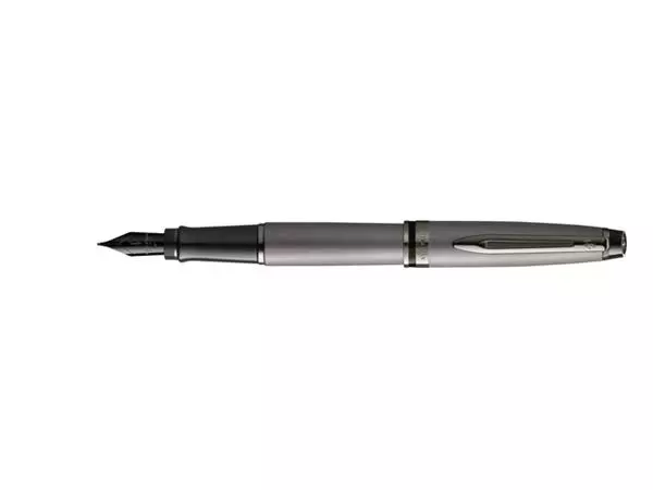 Een Vulpen Waterman Expert metallic silver lacquer RT fijn koop je bij De Joma BV