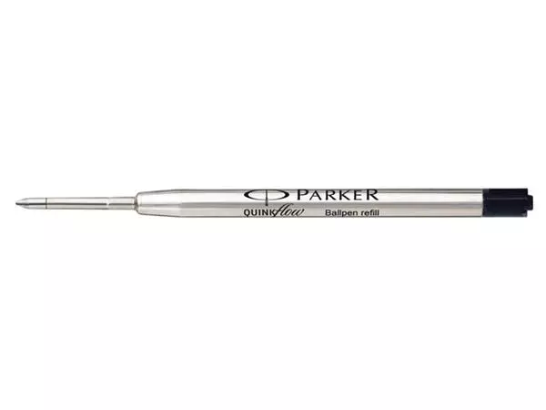 Een Balpenvulling Parker Quinkflow medium zwart blister à 10 stuks koop je bij Sysdicom BV