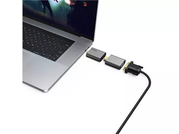 Een Adapter Hama Video 6-in-1 aluminium koop je bij Quality Office Supplies