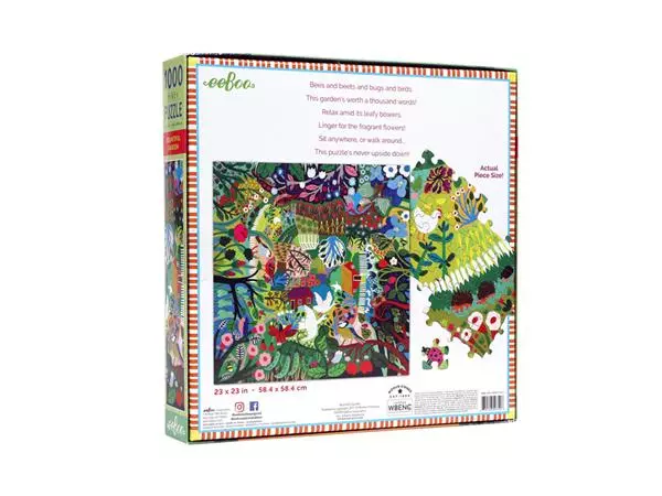 Een Puzzel Eeboo Bountiful Garden 1000 stuks koop je bij Peter Wind