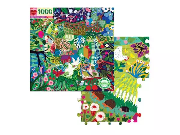 Een Puzzel Eeboo Bountiful Garden 1000 stuks koop je bij Draais.com