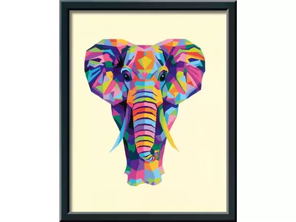 Een Schilderen op nummer Ravensburger Bonte olifant koop je bij De Joma BV