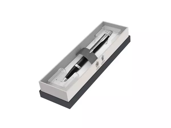 Een Balpen Parker IM matt black CT M blister à 1 stuk koop je bij Kantorice office & business supplies