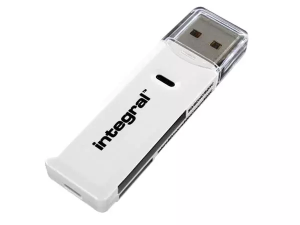 Een Kaartlezer Integral 2.0 USB-A SD-microSD koop je bij iPlusoffice