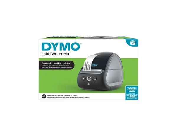 Een Labelprinter Dymo LabelWriter 550 desktop zwart koop je bij Kantorice office & business supplies