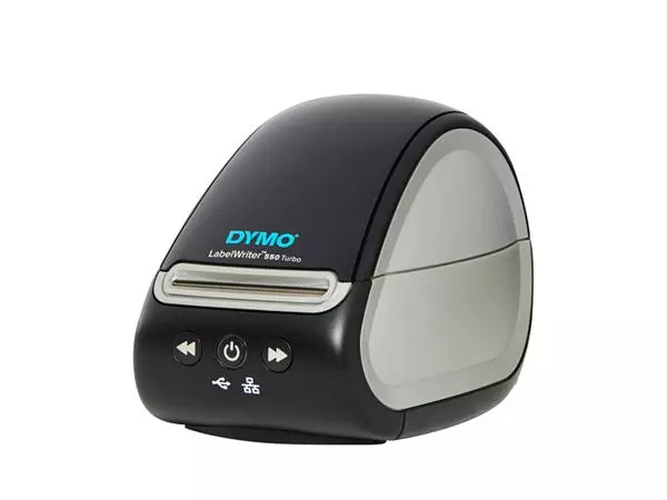 Een Labelprinter Dymo LabelWriter 550 Turbo desktop zwart koop je bij Zevenbergen de project- en kantoorinrichters bv