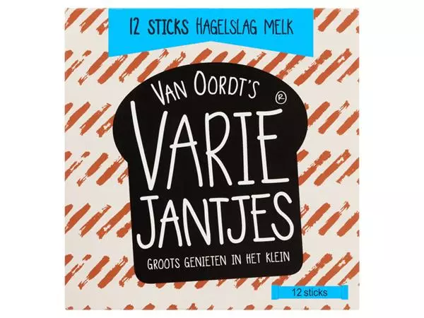 Een Hagelslag van Oordt VarieJantjes melk 10gr koop je bij Friese Schrijfkamer