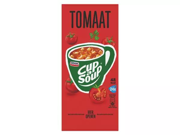 Een Cup-a-Soup Unox tomaat 140ml koop je bij Company Supplies