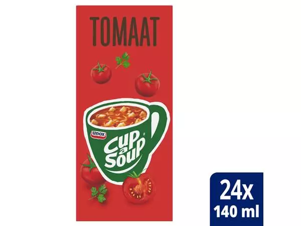 Een Cup-a-Soup Unox tomaat 140ml koop je bij De Joma BV