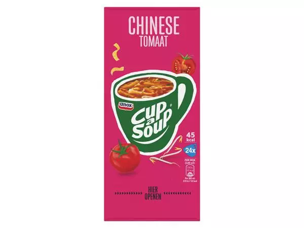 Een Cup-a-Soup Unox Chinese tomaat 140ml koop je bij Scheepstra Drachten