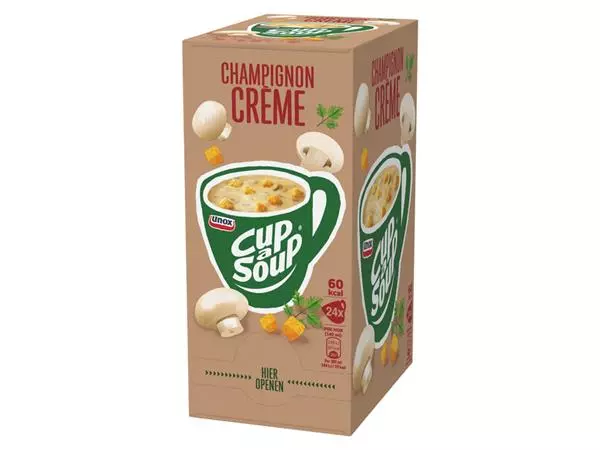 Een Cup-a-Soup Unox champignon crème 140ml koop je bij De Rijk Kantoorshop