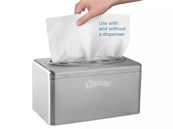 Een Handdoek Kleenex Ultra i-vouw 1-laags dispenserdoos 70vel wit 1126 koop je bij Sysdicom BV