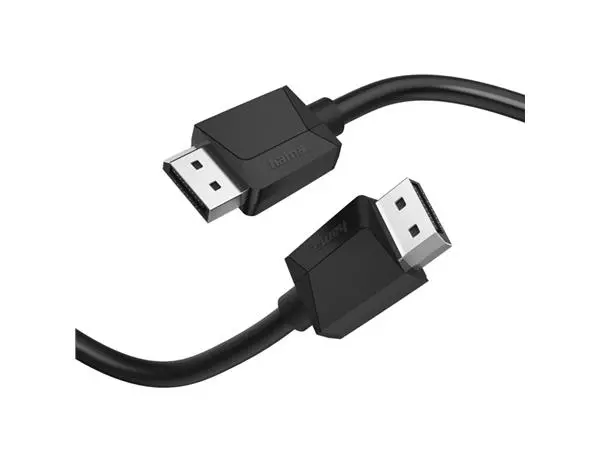 Een Kabel Hama Displayport 1,5 meter zwart koop je bij Deska Alles voor Kantoor