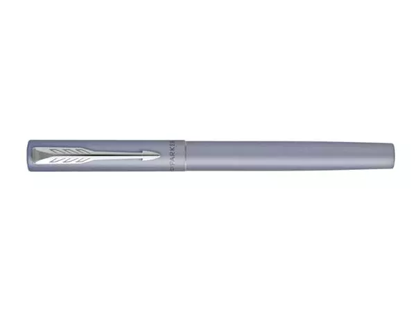 Een Rollerpen Parker Vector XL silver-blue medium koop je bij Continu Kantoor