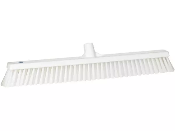 Een Veger Vikan harde en zachte vezel 610mm wit koop je bij Clippz! Office Supplies