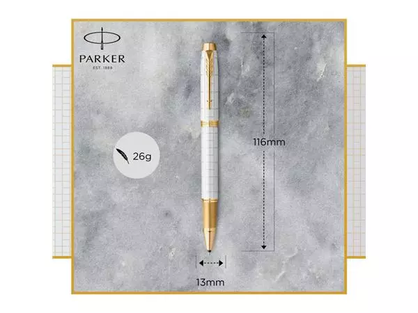 Een Rollerpen Parker IM Premium pearl GT fijn koop je bij Draais.com