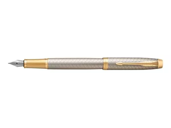 Een Vulpen Parker IM Premium Warm Grey GT F koop je bij Romijn Office Supply