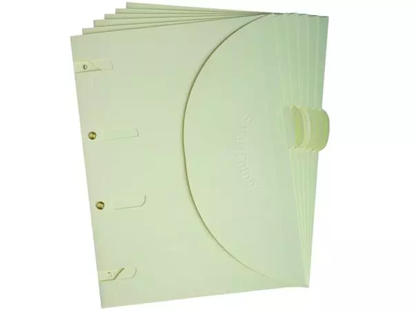 Een Smartfolder - pak van 6 - A4 - beige koop je bij All Office Kuipers BV
