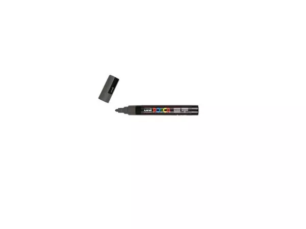 Een Verfstift Posca PC5M medium diepgrijs koop je bij Kantorice office & business supplies