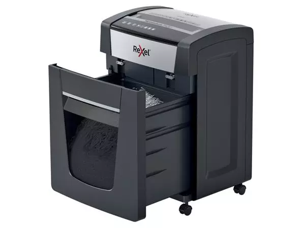 Een Papiervernietiger Rexel Momentum P420+ snippers 4x35mm koop je bij VDB Office Express B.V.