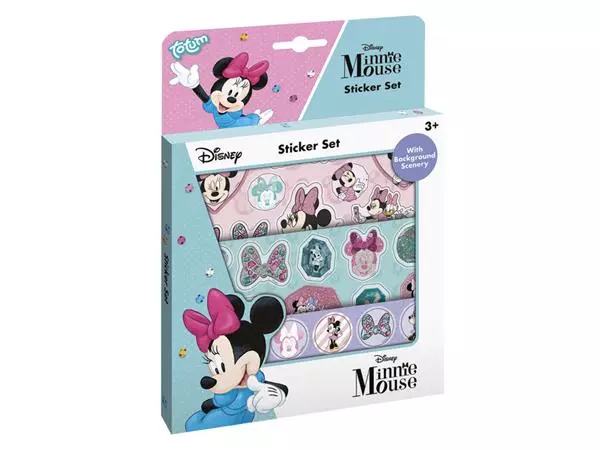 Een Stickerset Totum Minnie Mouse koop je bij De Joma BV