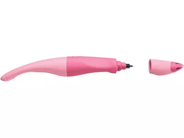 Een Rollerpen STABILO Easyoriginal linkshandig medium pastel poederroze blister à 1 stuk koop je bij Sysdicom BV