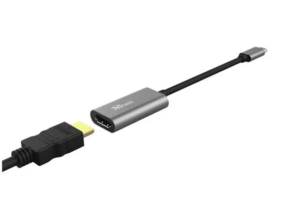 Een Adapter Trust Dalyx USB-C naar HDMI koop je bij Kantorice office & business supplies