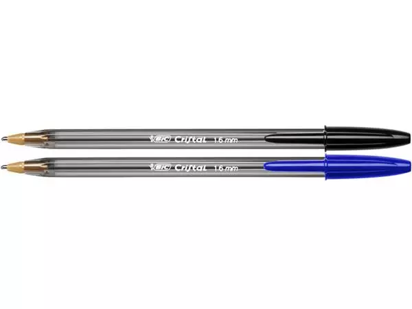 Een Balpen Bic Cristal large blauw koop je bij Romijn Office Supply