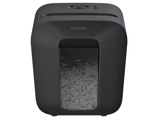 Een Papiervernietiger Fellowes Powershred LX25 snippers 4x37mm zwart koop je bij Topkantoor Repro Creatief