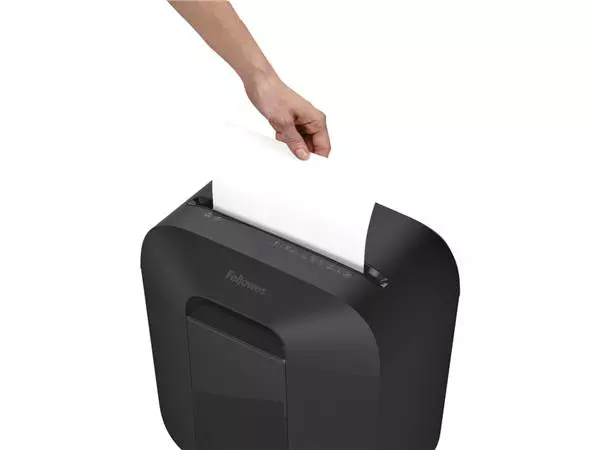 Een Papiervernietiger Fellowes Powershred LX25 snippers 4x37mm zwart koop je bij De Joma BV