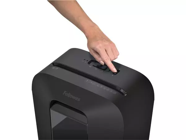 Een Papiervernietiger Fellowes Powershred LX70 snippers 4x40mm zwart koop je bij Kantorice office & business supplies