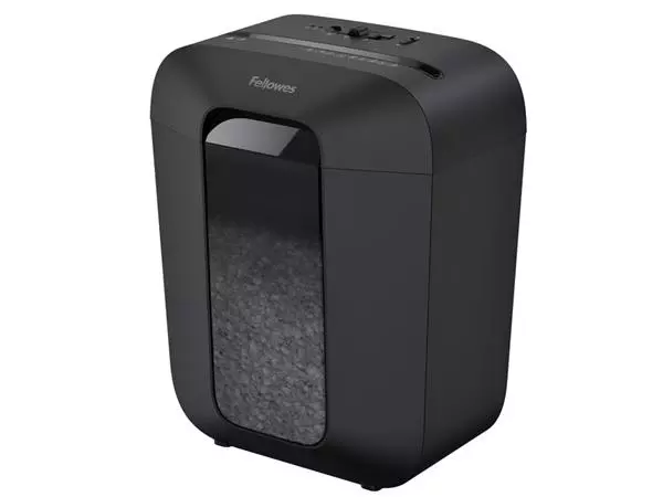 Een Papiervernietiger Fellowes Powershred LX41 snippers 4x12mm zwart koop je bij Kantoorboekhandel Van Atten