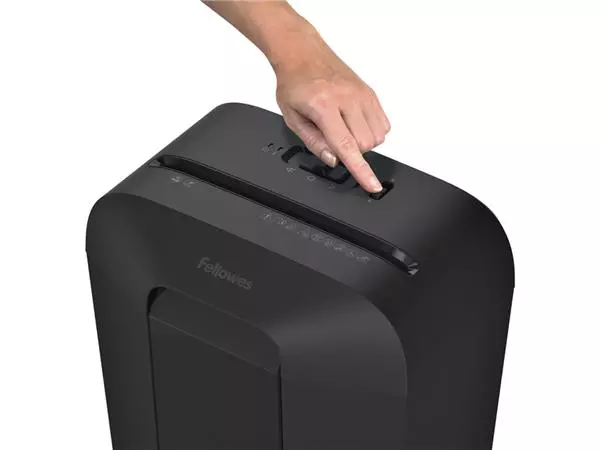 Een Papiervernietiger Fellowes Powershred LX41 snippers 4x12mm zwart koop je bij Sysdicom BV