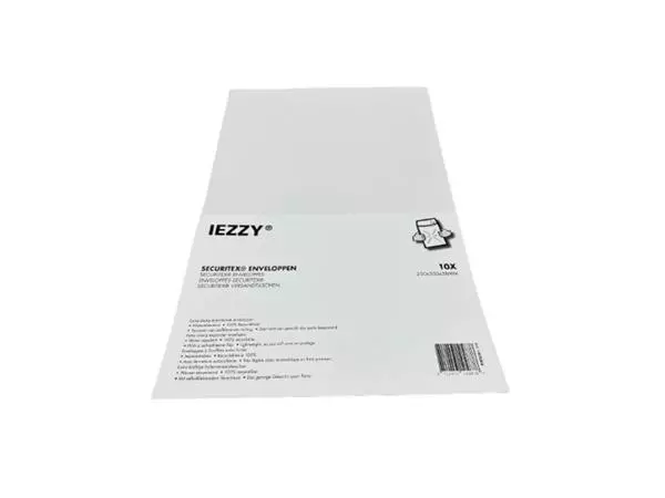 Een Securitex envelop IEZZY 250x350x38mm koop je bij All Office Kuipers BV
