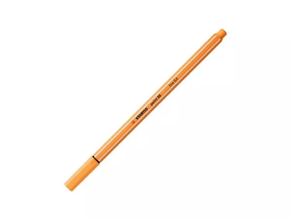 Een Fineliner STABILO point 88/85 fijn papaya koop je bij De Rijk Kantoorshop