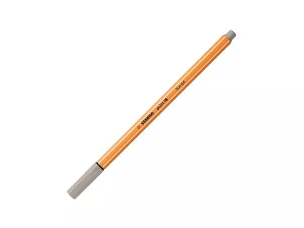 Een Fineliner STABILO point 88/93 fijn warm grijs koop je bij Clippz! Office Supplies